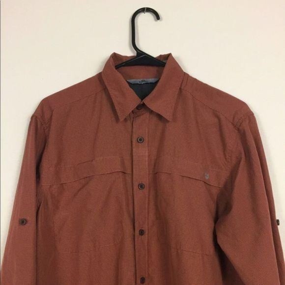 Wrangler Small copper orange button up - Picture 3 of 7